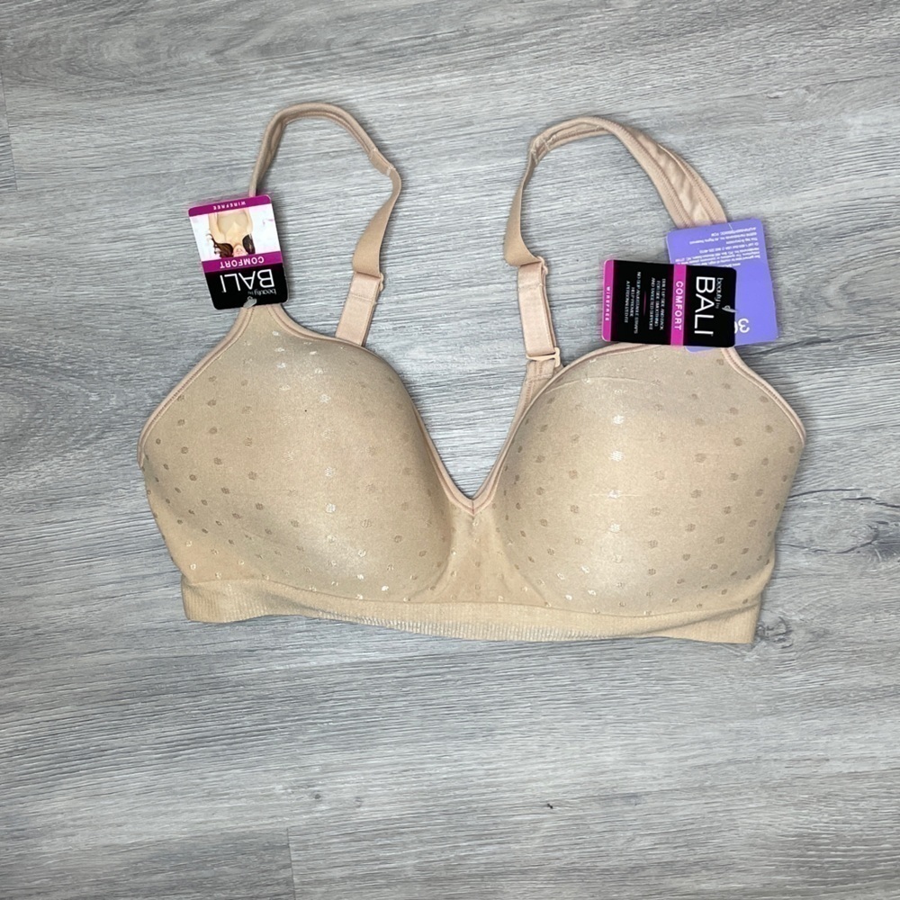 Beauty by Bali Nude Comfort Wirefree Bra 36D